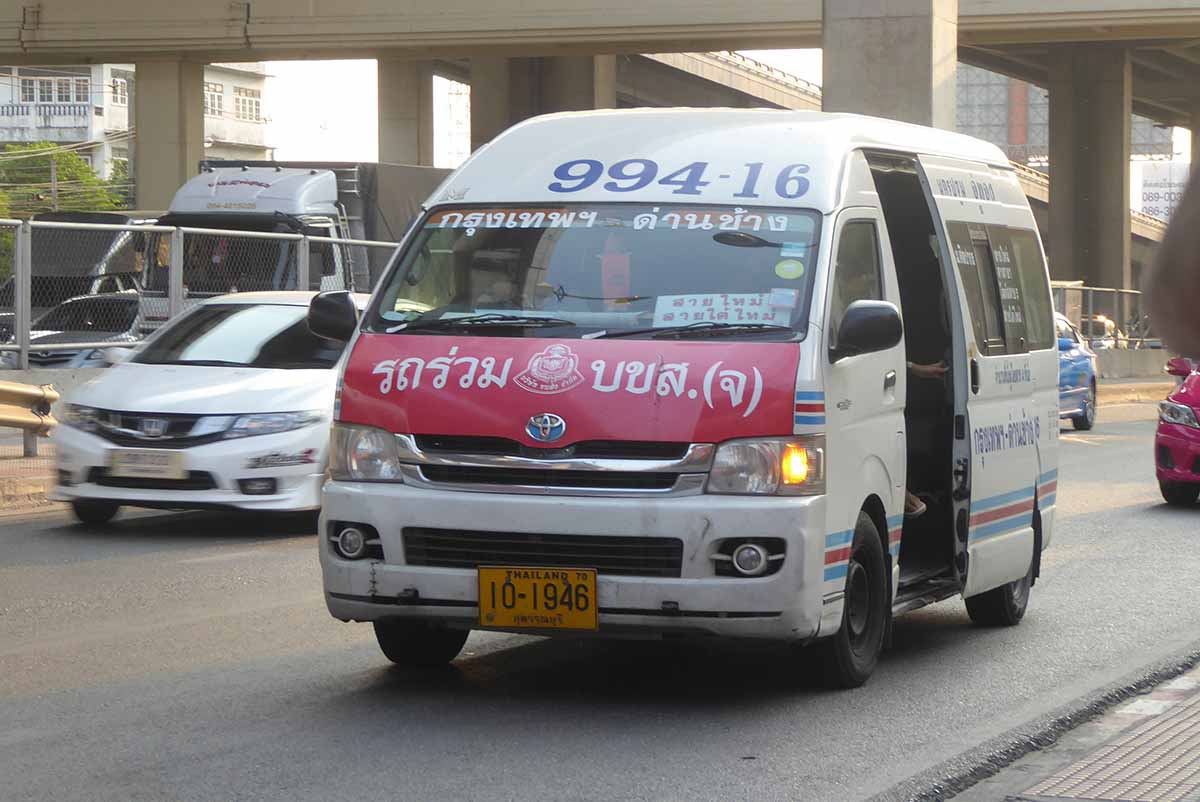 Van Travel in Thailand