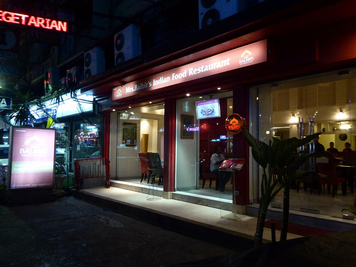Indian restaurants in Bangkok