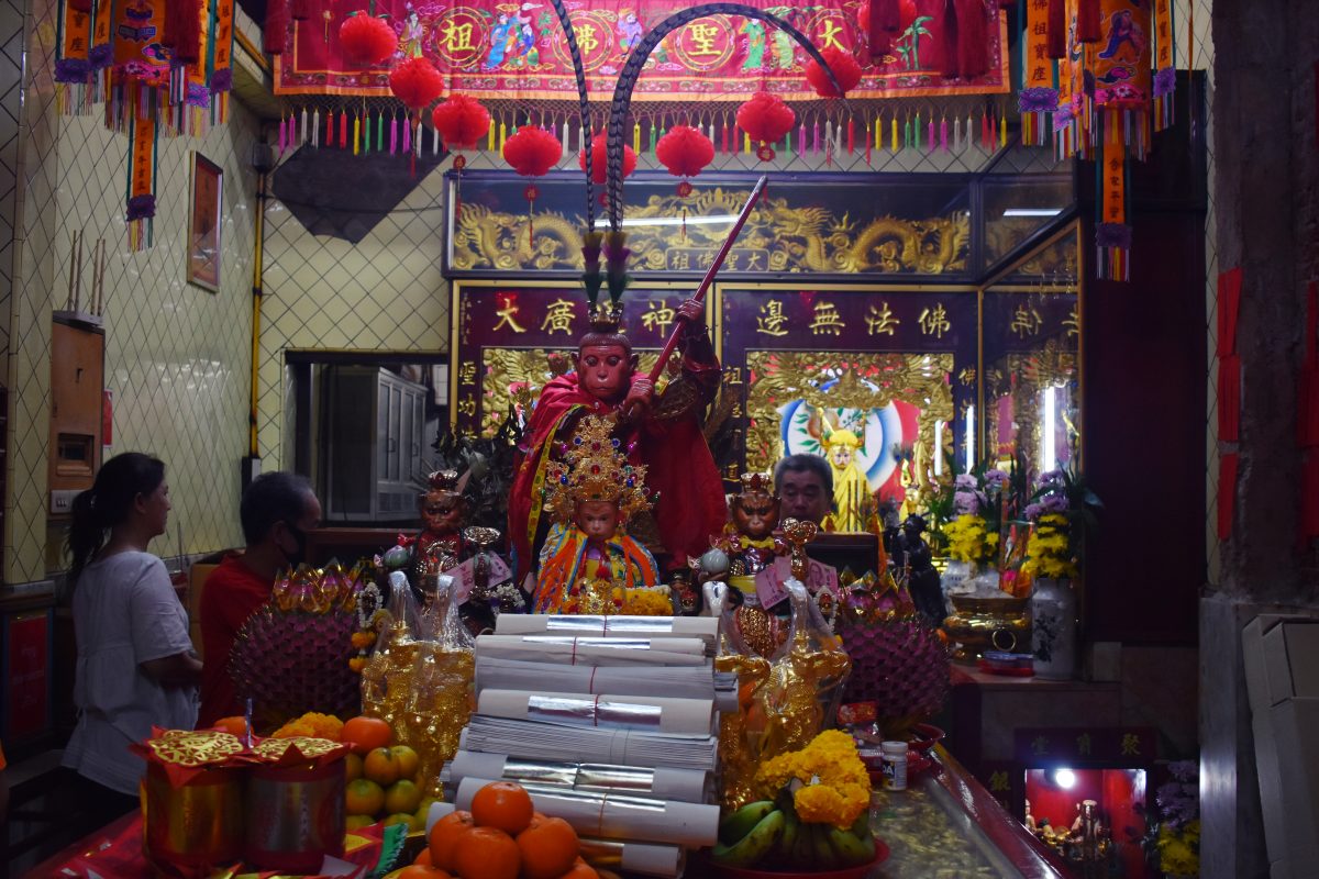 The Monkey God Shrine in Bangkok